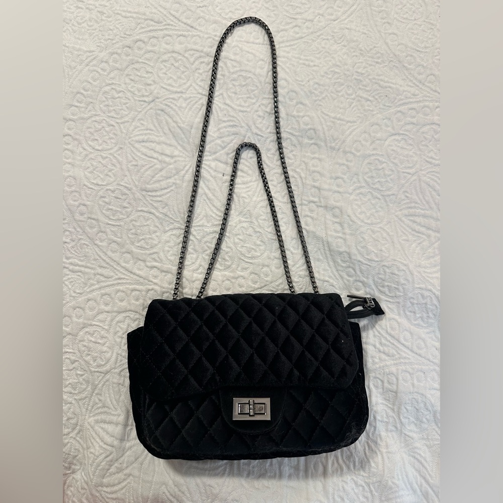 New Black crossbody / shoulder bag, never used with tags